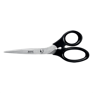 Leitz 54250095 schaar / RVS / zwart / 200 mm