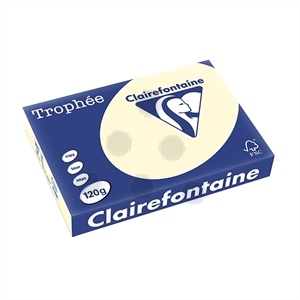 Clairefontaine papier / crème / A4 / 120 gr. / 250 vel