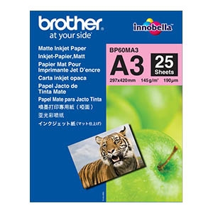 Brother BP60MA3 fotopapier / mat / A3 / 145 gr. / 25 vel