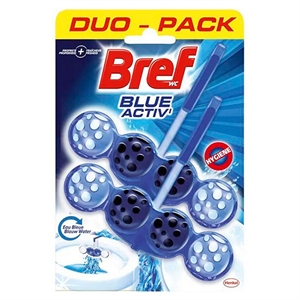 Bref Toiletblok Blue Activ Chloor / 2 x 50 gram