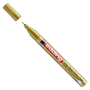 Edding 780 paint marker / goud / ronde punt / 0,8 mm