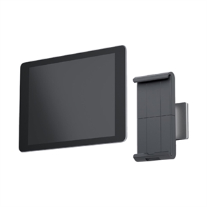 Durable 893323 wand tablethouder / staal/aluminium / zilver / tot 13 inch