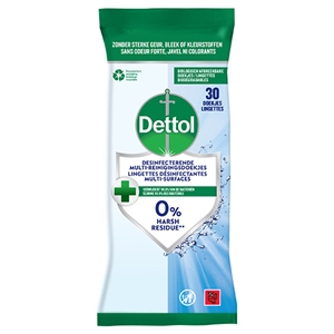 Dettol Cleanser schoonmaakdoekjes / 30 doekjes