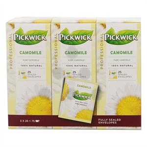 Pickwick Professional Kamille thee / 3 x 25 stuks