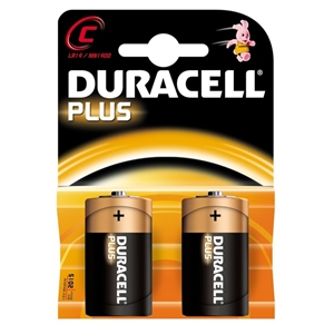 Duracell batterij Plus C / MN1400 / LR14