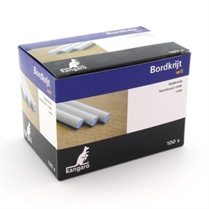 Kangaro bordkrijt / wit / 100 stuks