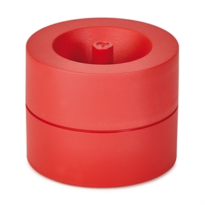 Maul MAULpro recycling papercliphouder / rood