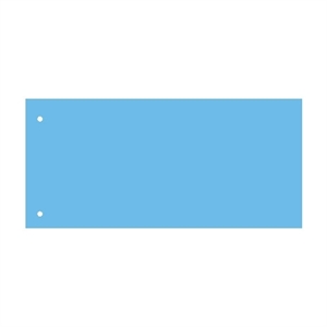 Kangaro scheidingsstrook / blauw / 120 x 225mm / 180 gr. / 100 stuks