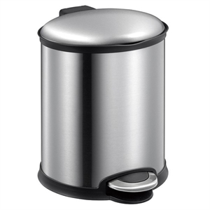 EKO Ellipse pedaalemmer / mat RVS / 20 liter