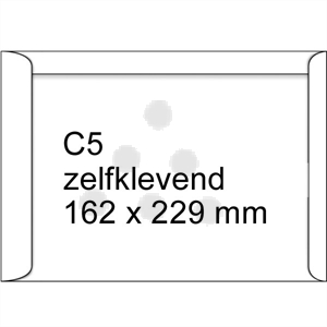 Raadhuis 303560-25 akte envelop / zelfklevend / C5 / 162 mm x 229 mm / 25 stuks