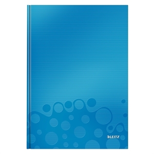 Leitz 4625 WOW complete schrijfblok / A4 / gelinieerd / blauw / 90 gr. / 80 vel