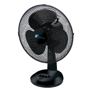 Lifetime Air ventilator / tafelmodel / zwart / 30 cm