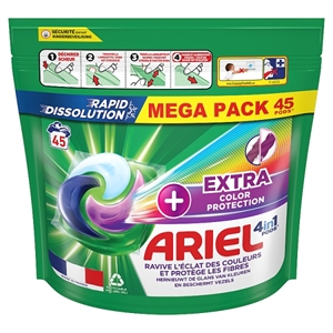 Ariel 4 In 1 Pods / Extra Fiber Protection / 45 wasbeurten