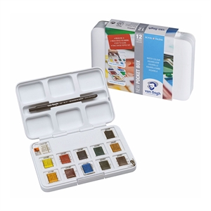Royal Talens Van Gogh aquarelverfset / 12 halve napjes
