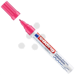 Edding 4040 deco/matlak marker / roze / ronde punt / 1-2 mm