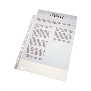 Esselte 16690 showtas / transparant generfd / A4 / 11-gaats / 38 micron / 100 stuks