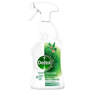 Dettol Tru Clean Allesreiniger Spray / Eucalyptus / 500 ml
