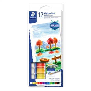 Staedtler 8880C12 aquarelverfset / 12 kleuren