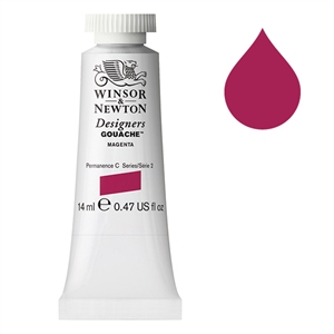 Winsor & Newton Designers gouache 380 / magenta / 14 ml