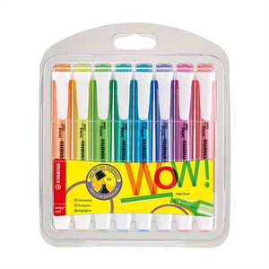 Stabilo Swing Cool markeerstiften / 8 kleuren