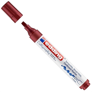 Edding 1455 kalligrafiepen / karmijn / 1-5 mm