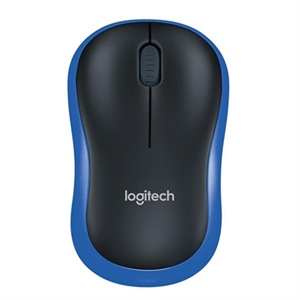Logitech M185 muis / optisch / draadloos / USB / blauw