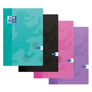Oxford schrift assorti / A4 / gelinieerd / 60 vel / 5 stuks