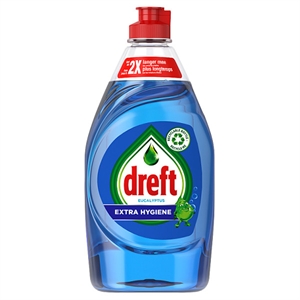 Dreft Extra Hygiene Afwasmiddel / Eucalyptus / 430 ml
