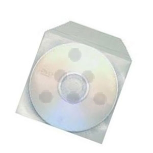 CD-sleeves / plastic / 100 stuks
