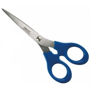 Esselte 82118 schaar / kunststof handvat / blauw / 18,5cm
