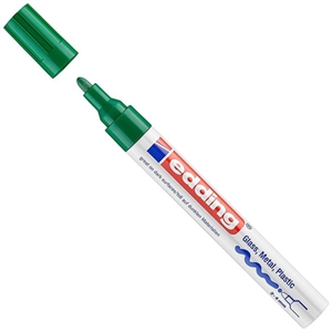 Edding 750 paint marker / groen / ronde punt / 2-4 mm