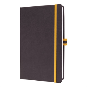 Sigel SI-LS107 Linescape notitieboek / A5 / gelinieerd / 80 gr. / 88 vel / donkergrijs