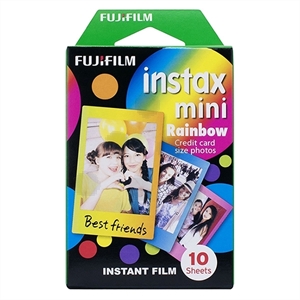 Fujifilm instax mini film | Rainbow | 10 vel