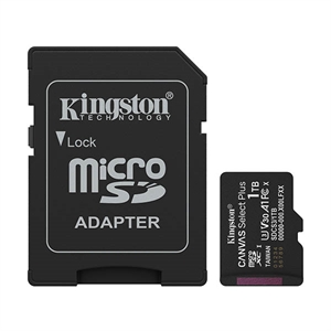 Kingston Canvas Select Plus Gen3 Micro SDXC geheugenkaart / inclusief adapter / 1TB