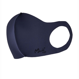 Mondkapje herbruikbaar / donkerblauw / Maskegg