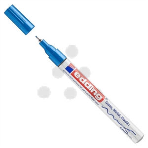 Edding 780 paint marker / blauw / ronde punt / 0,8 mm