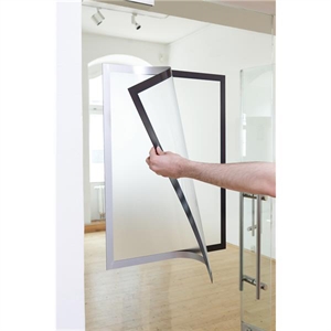 Durable Duraframe informatiekader / A2 / zilver / magnetisch / 1 stuk