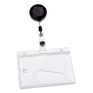 Europel 121289 kaarthouder mono met afrolmechanisme / 85 x 54 mm / 10 stuks