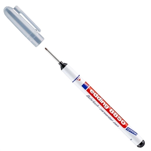 Edding 8850 timmermansmarker / zwart / ronde punt / 0,7-1 mm