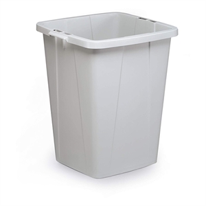 Durable 1800505050 DURABIN ECO afvalcontainer / grijs / 90 liter