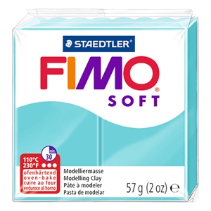 Fimo 8020-39 klei soft / boetseerklei / pepermunt / 57 gram