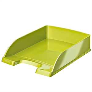 Leitz 5526 WOW brievenbak / middel hoog / groen metallic / 5 stuks