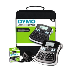 Dymo LabelManager 210D beletteringsysteem met koffer | QWERTY