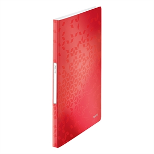 Leitz 4632 WOW showalbum / A4 / rood / 40 insteekhoezen / 1 stuk