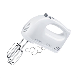 Severin HM 3820 handmixer / wit / met gardes en deeghaken