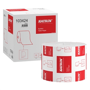 Katrin System 800 Eco toiletpapier / 2-laags / 36 rollen / 800 vel