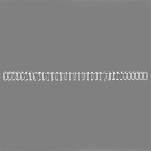 GBC RG810470 metalen draadrug / A4 / metaal / wit / tot 55 vel / 100 stuks