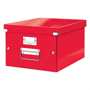 Leitz 6044 WOW medium opbergdoos / rood / medium