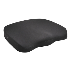 Kensington Memory Foam stoelkussen / traagschuim / zwart