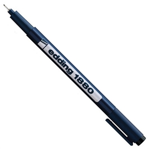 Edding 1880 drawliner / zwart / 0,8 mm